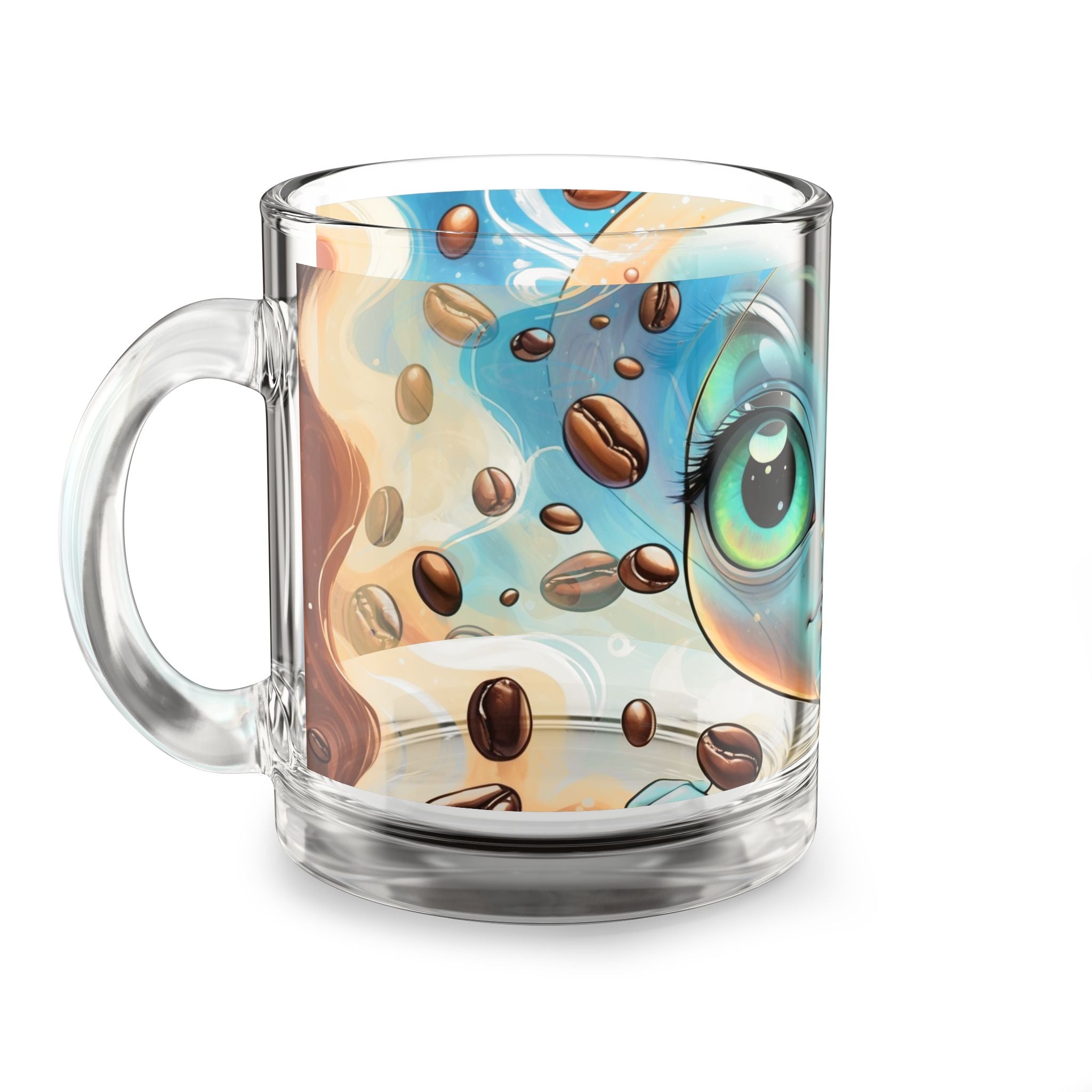 Galactic #15 Coffee Mug - Whimsical 10oz Alien Design