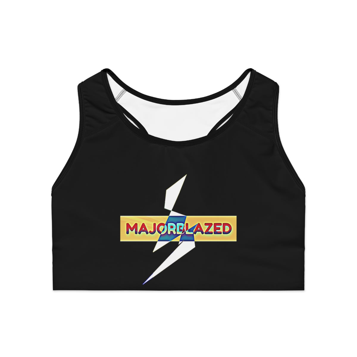 "MAJORBLAZED" Sports Bra