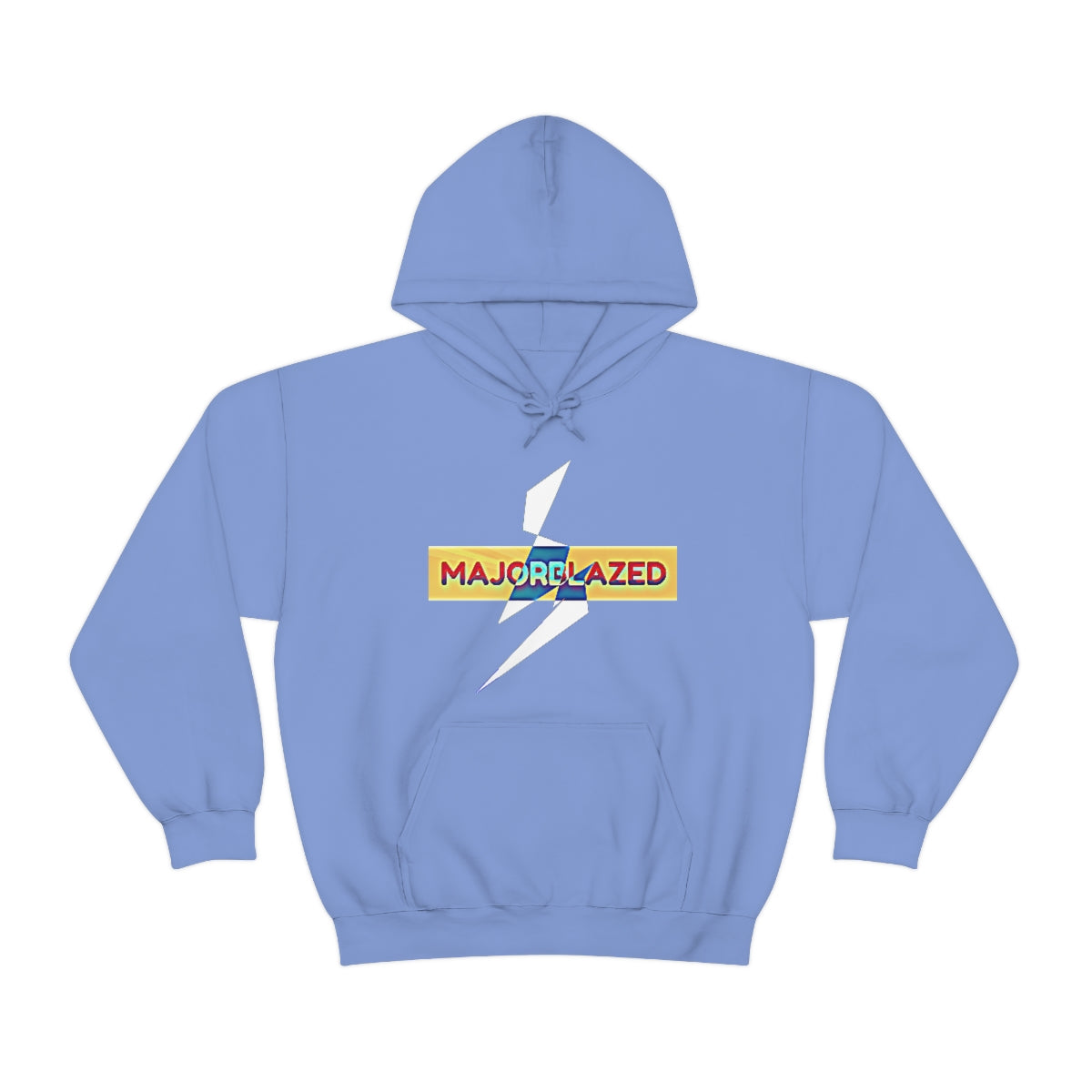 "MAJORBLAZED"  Dripped  Color heavy hoodie sweatshirt