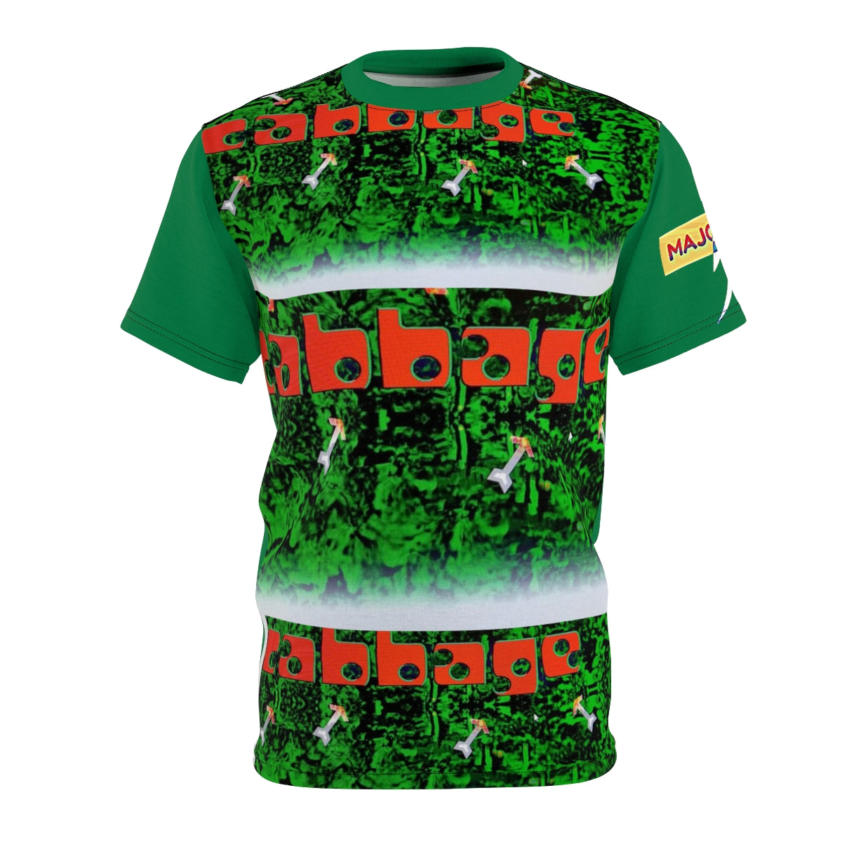 CABBAGE BY "MAJORBLAZED" Unisex Poly T-SHIRT