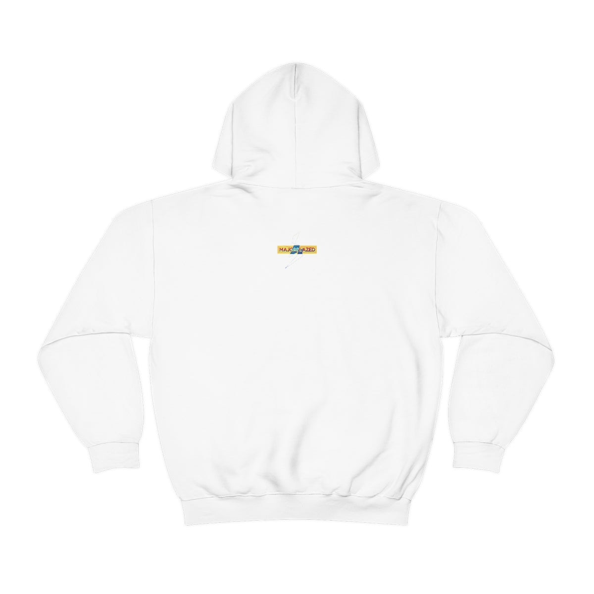 "MAJORBLAZED"  Dripped  Color heavy hoodie sweatshirt