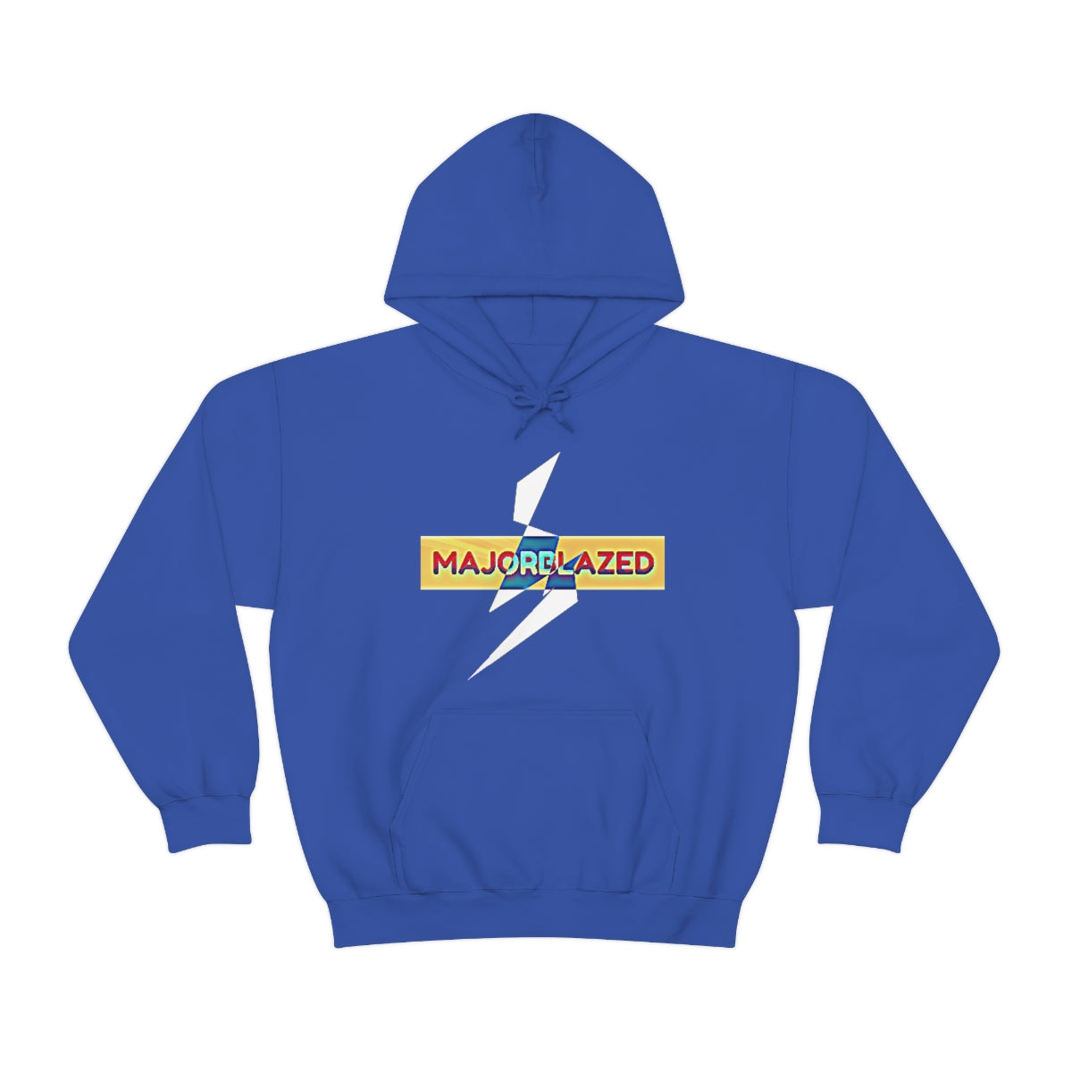 "MAJORBLAZED"  Dripped  Color heavy hoodie sweatshirt