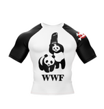 PANDA CHAIR  WWF RASH GUARD - XMARTIAL SLEEVE