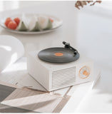 Wireless mini portable retro phonograph bluetooth speaker