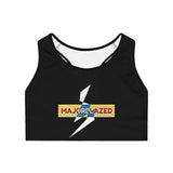 "MAJORBLAZED" Sports Bra