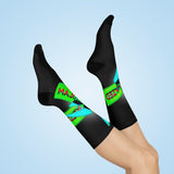 "MAJORBLAZED" Crew Socks