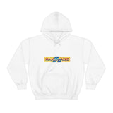 "MAJORBLAZED"  Dripped  Color heavy hoodie sweatshirt