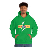 "MAJORBLAZED"  Dripped  Color heavy hoodie sweatshirt