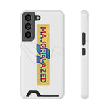 "MAJORBLAZED" Phone Case With Card Holder